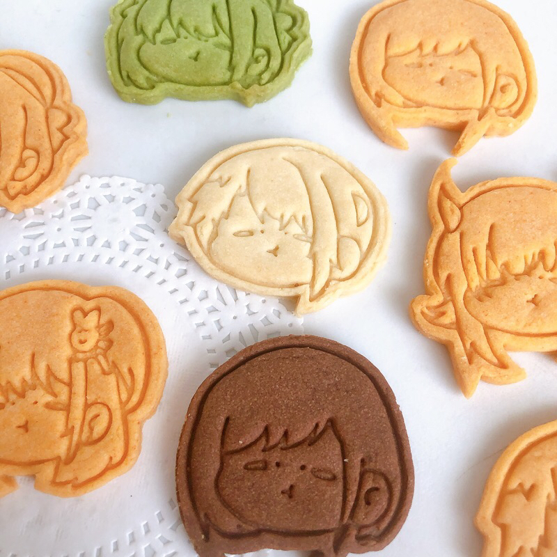 Bánh quy anime Oshi no ko nhiều vị bơ, phô mai, matcha, socola