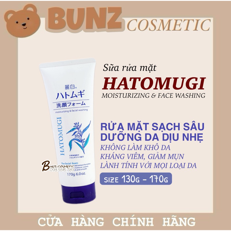 Sửa rửa mặt ý dĩ Hatomugi Naturie