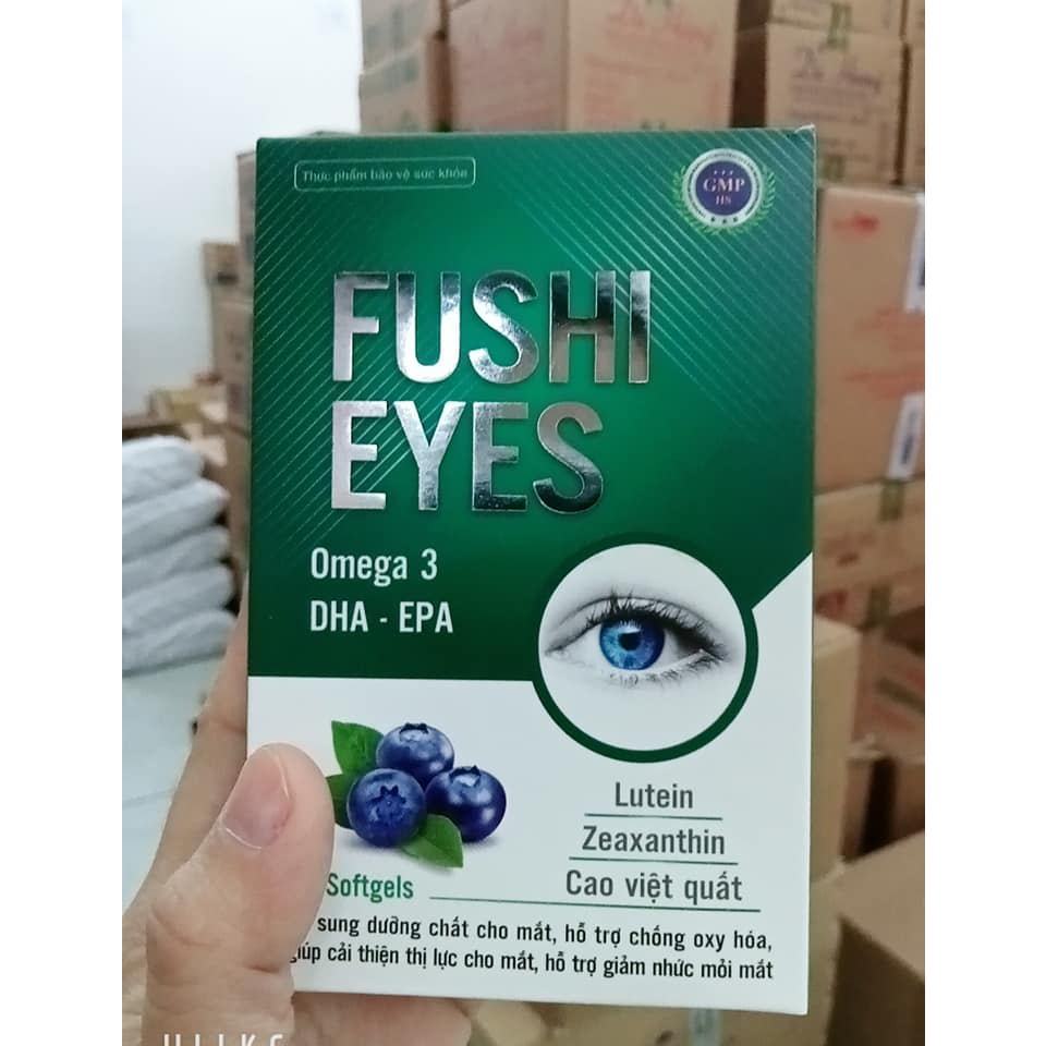 Viên uống bổ mắt chăm sóc mắt viên uống bổ mắt cận thị FUSHI EYES Sản Phẩm Chính Hãng 100% - 30 viên