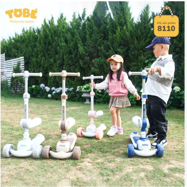 Xe Scooter xe chòi chân 2 trong 1 Zoba Tobe cho bé