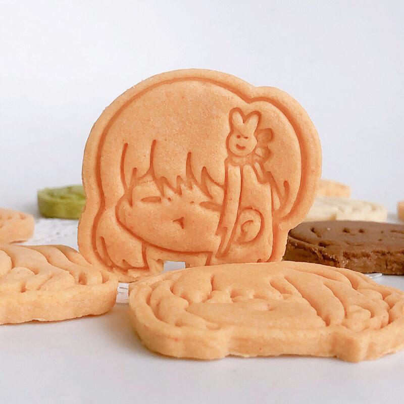 Bánh quy anime Oshi no ko nhiều vị bơ, phô mai, matcha, socola