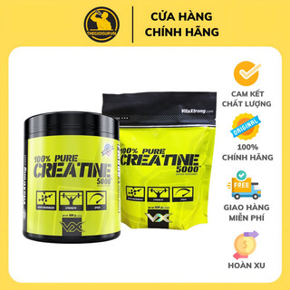 Vitaxtrong Creatine thực phẩm bổ sung tăng sức mạnh và cơ nạc