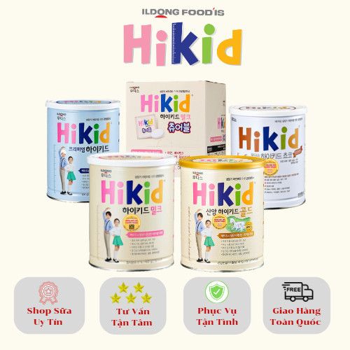 Sữa Hikid Nội Địa Hàn Quốc Công Ty Phương Linh Phân Phối