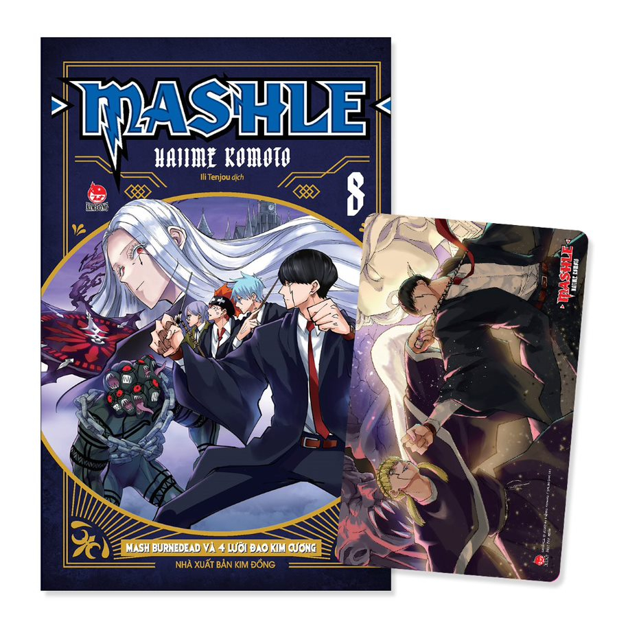 Truyện tranh MASHLE lẻ tập 1,2,3,4,5,6,7,8,9, 10,11,12