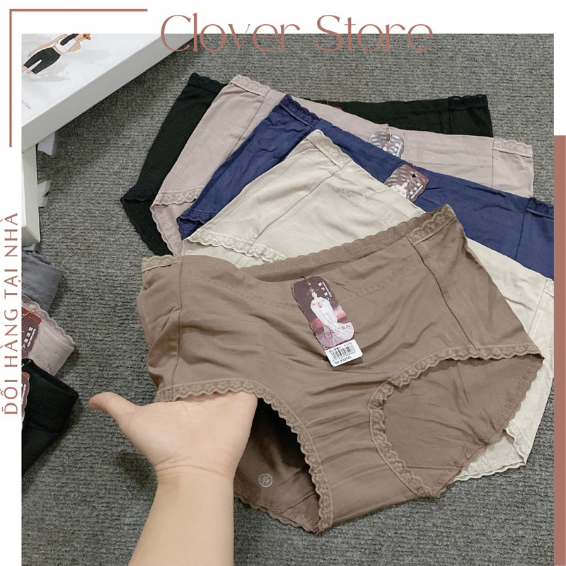 Quần lót nữ big size form to 56-68kg cotton siêu mềm mát chuẩn mác cô gái