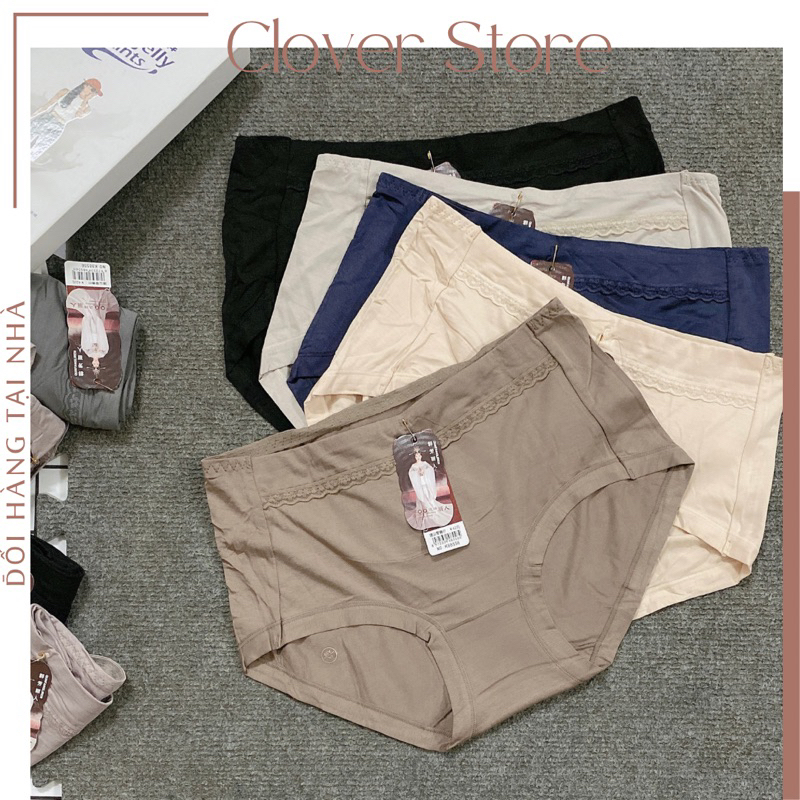 Quần lót nữ big size form to 56-68kg cotton siêu mềm mát chuẩn mác cô gái