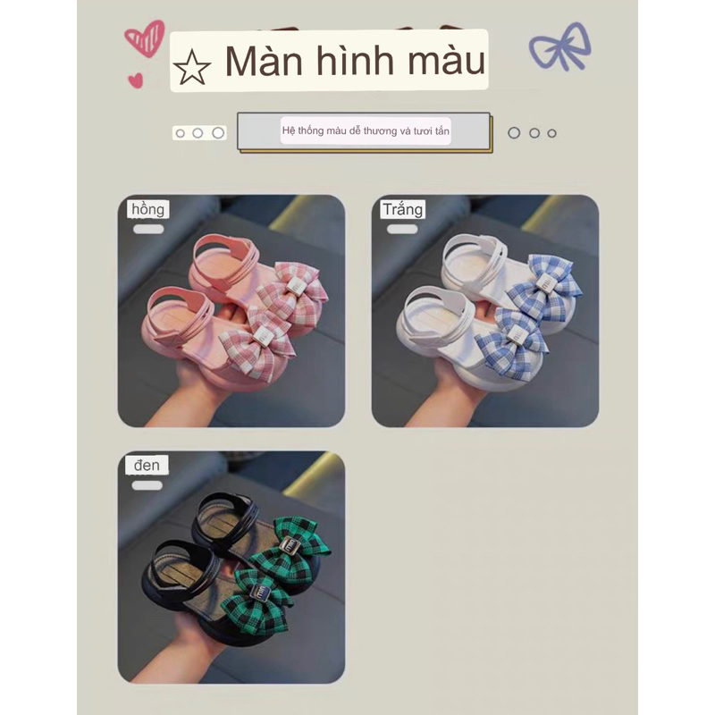 Sandan cho bé gái san dan bé gái đi học đi chơi bít mũi nơ