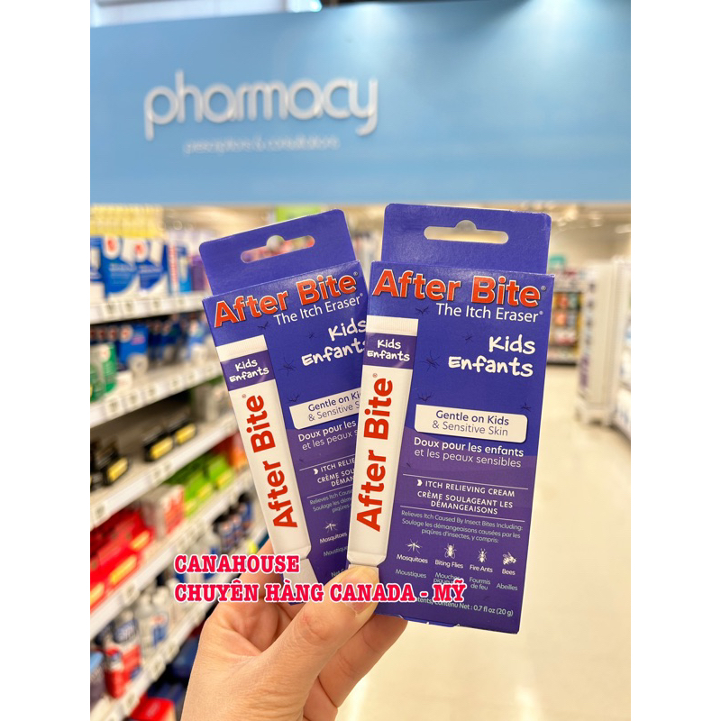 Kem bôi vết muỗi và côn trùng cắn Afterbite 20g
