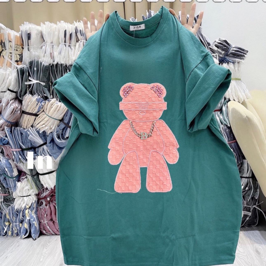 Áo thun cotton kho 3158 - Xích Hồng