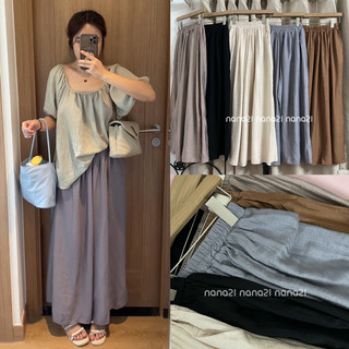 Quần đũi cạp chun ống rộng Nana21 Nanastore21