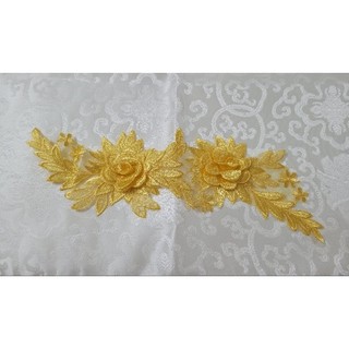 Hoa ren trang trí áo đủ màu 25cm