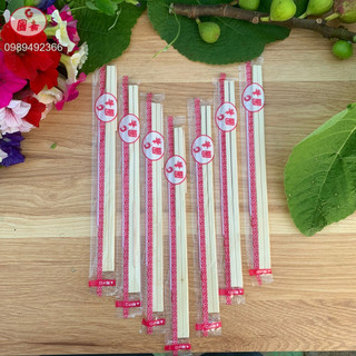 Sét 100 đôi đũa dùng 1 lần, đũa tách ăn một lần loại 20cm