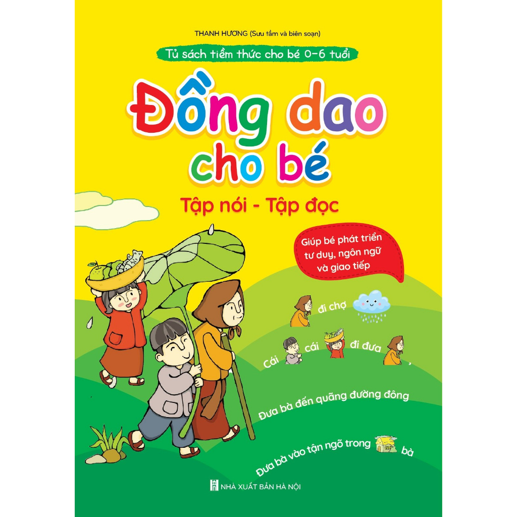 Sách - Câu Đố, Thơ, Truyện, Đồng Dao Cho Bé Tập Nói, Tập Đọc - Kèm File nghe - Sanbooks