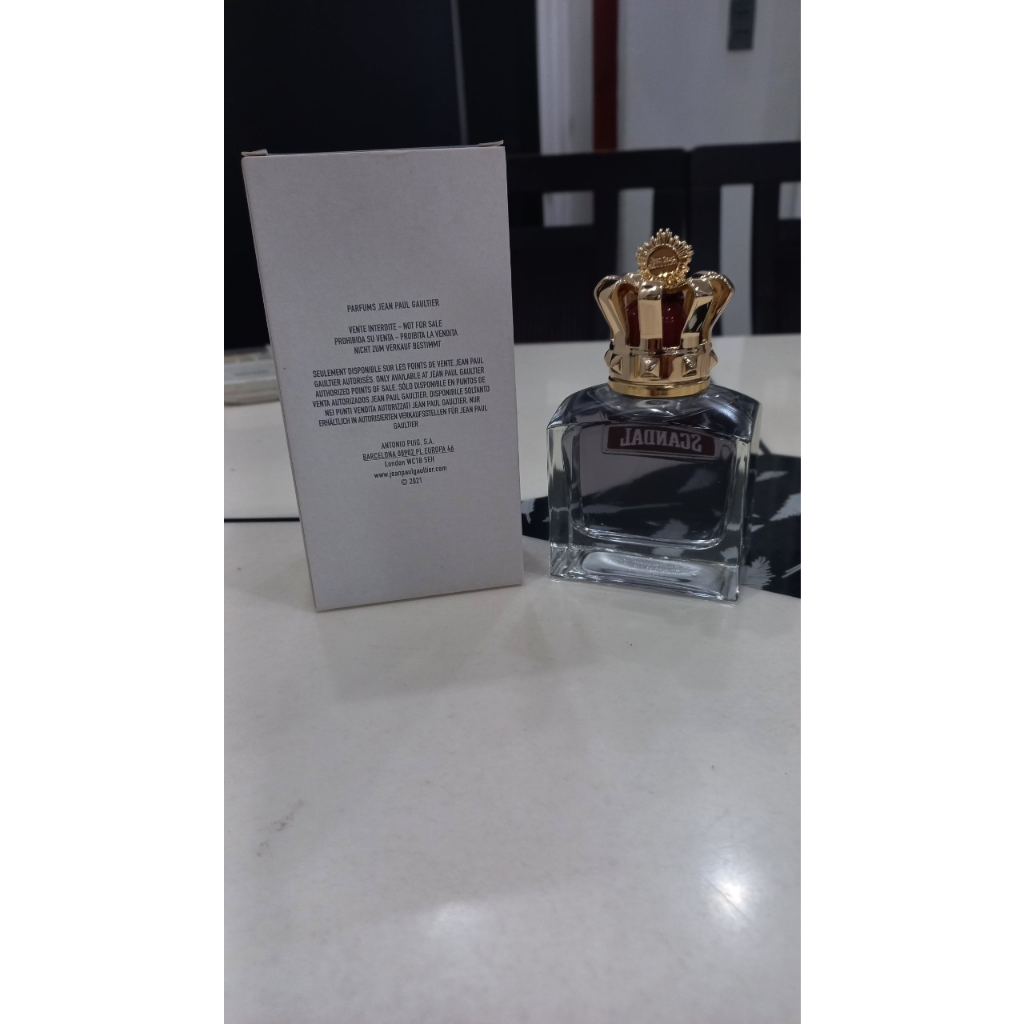 Nước Hoa Nam : Tester Jean Paul Gaultier Scandal Pour Homme EDT 100ml
