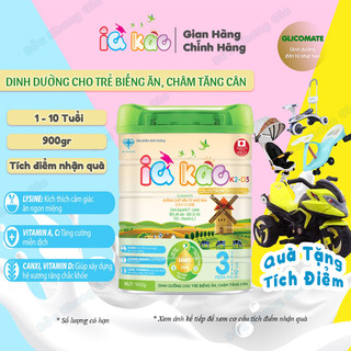 Sữa bột IQ KAO Pedia A+ giúp trẻ ăn ngon, tăng cân khỏe mạnh phát triển toàn diện 900g
