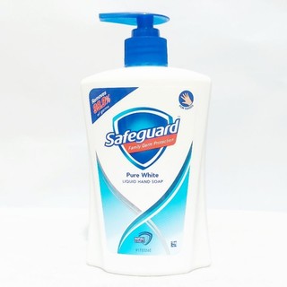 Nước rửa tay diệt khuẩn Safeguard trắng tinh khiết chai 450ml