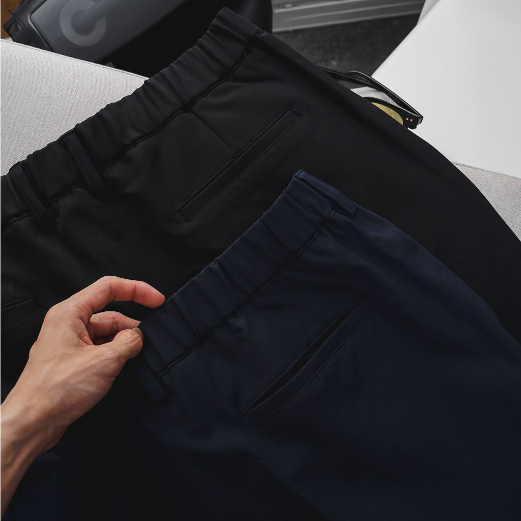 Big size - Quần tây nam big size form baggy lưng thun co giãn bigmen <130kg