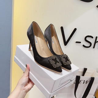 Giầy cao gót manolo sp khoá  đá fullbox