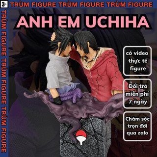 Mô hình, Figure Anh em Uchiha Itachi và Sasuke Naruto - Figure anime Nhẫn Giả Làng Lá - Full box Trùm figure