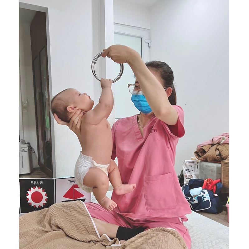 Vòng đu xà tập vận động cho bé
