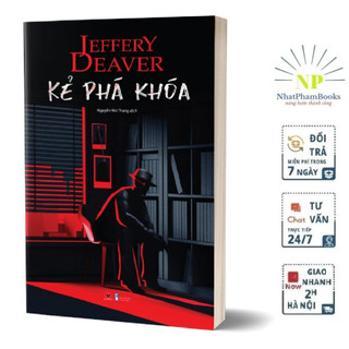 Sách - kẻ phá khóa - truyện trinh thám, điều tra - tặng kèm bookmark