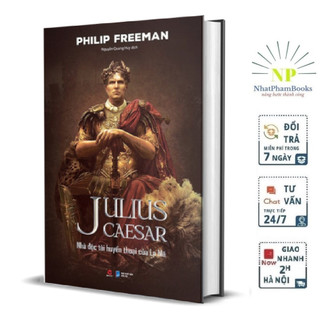 Sách - Julius Caesar - Nhà độc tài huyền thoại của La Mã - Tặng Kèm Bookmark
