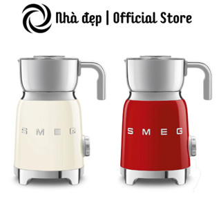 Máy Đánh Bọt Sữa SMEG MFF01RDEU, Smeg Milk Frother, 6 Chương Trình Tự Động, Đức, BH 12 Tháng, Hàng Chính Hãng, nhadep_99