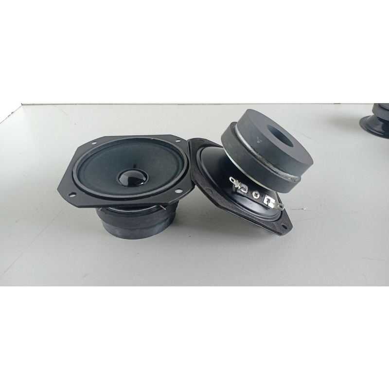 Loa treble giấy vuông 8 cm từ kép