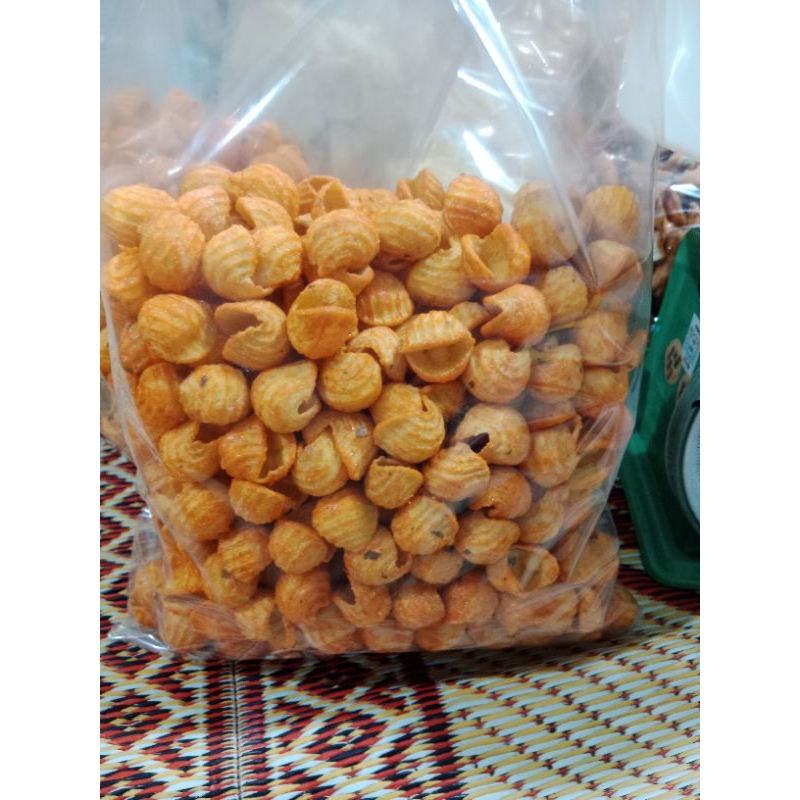 500gr bim bim sò cay, snack quẩy sò cay