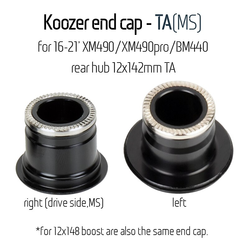 KOOZER Bộ Chuyển Đổi Trục Hub/Đùm Xe Đạp Cho CX420 XM490 MF480 BM440  9x100 10x135 QR 15x100 12x142mm THRU  12x148mm BOO