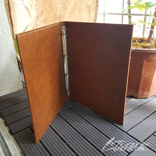 Menu còng, bìa da A4, file còng 4 nhẫn để giấy tờ hoặc menu, quảng cáo.