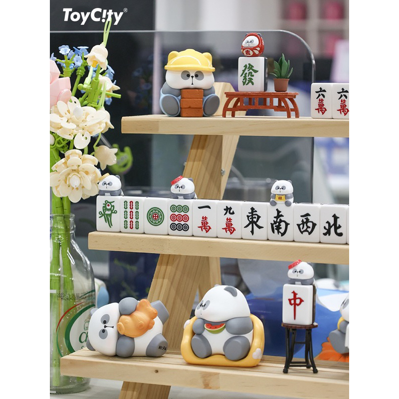 BLINDBOX TOY CITY *MAHJONG SERIES MÔ HÌNH TRƯNG BÀY