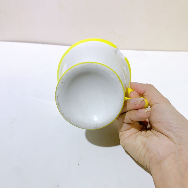 Ly người đẹp và quái vật gốm sứ hoạt hình dễ thương