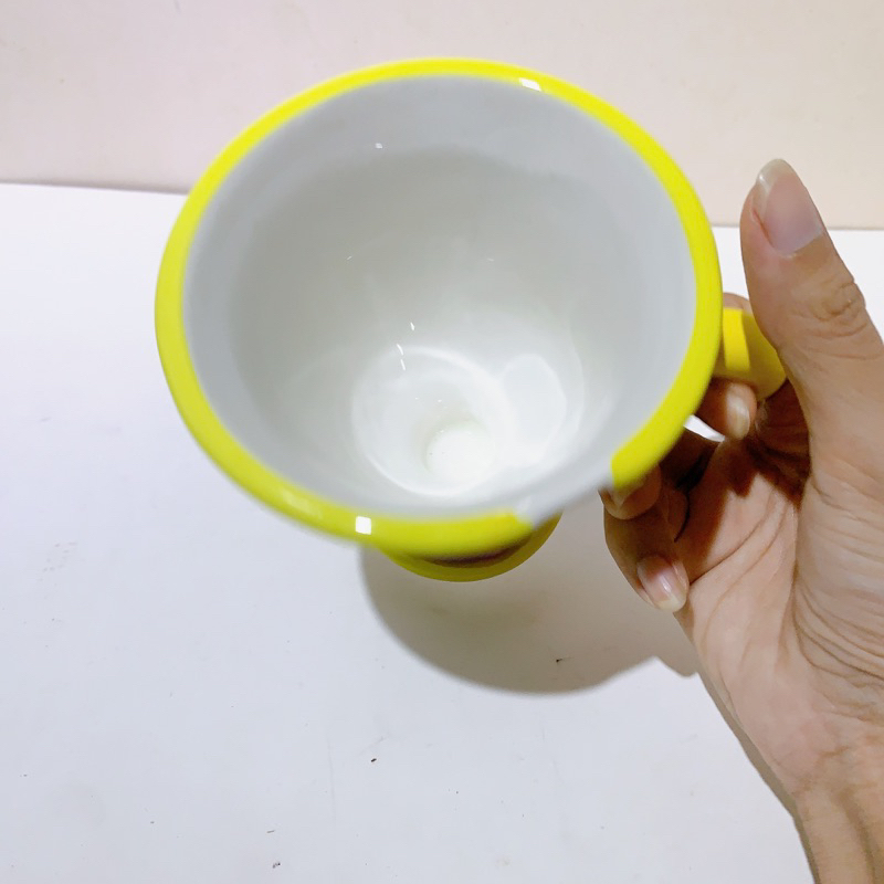 Ly người đẹp và quái vật gốm sứ hoạt hình dễ thương