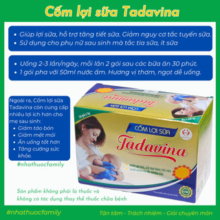 Cốm LỢI SỮA TADAVINA (Hộp 20 gói)