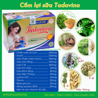 Cốm LỢI SỮA TADAVINA (Hộp 20 gói)