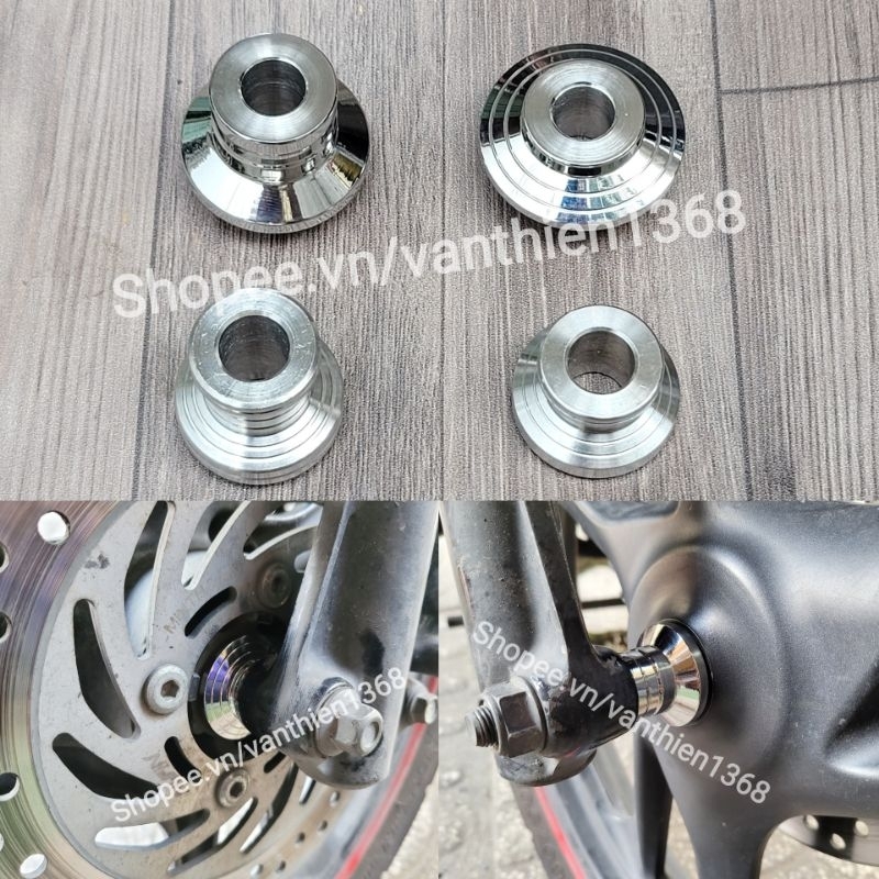 Bộ Canh Bánh Trước AB AirBlade VARIO VISION LEAD Inox 304