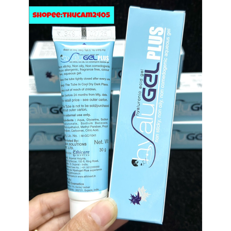 Gel Hyaluronic acid dưỡng ẩm, cấp ẩm chuyên sâu .