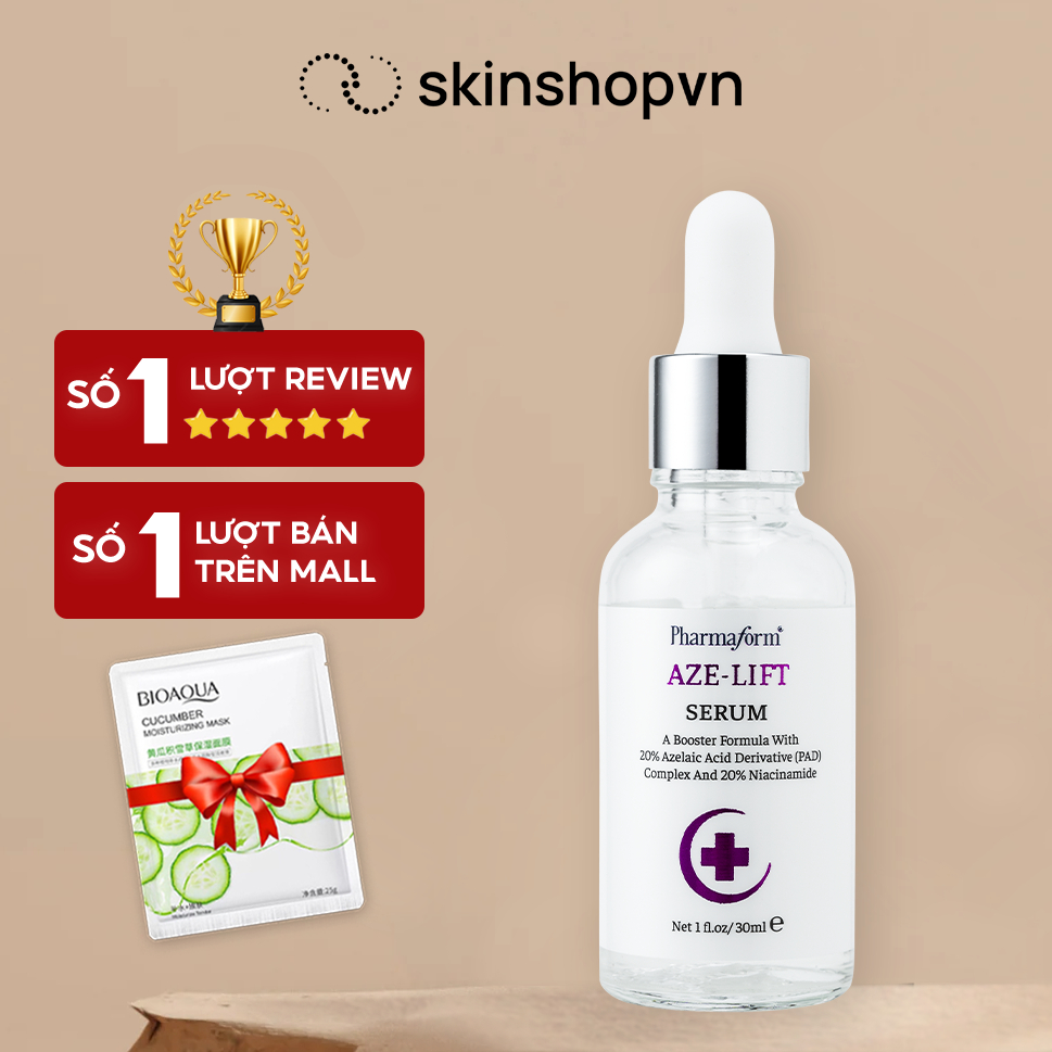 Tinh chất Pharmaform AZE – LIFT SERUM Serum kiểm soát dầu, thu nhỏ lỗ chân lông, cải thiện mụn