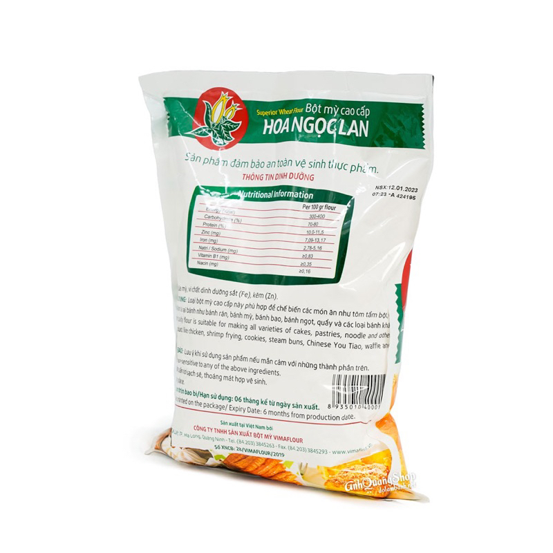 Bột mì đa dụng Hoa Ngọc Lan