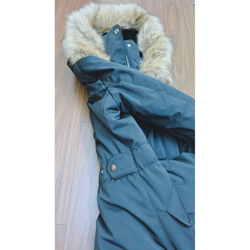 Parka lót lông zara auth giật tag chưa qua giặt là sz xs pass 1000k
