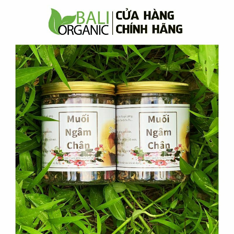 Muối ngâm chân thảo dược Bali Organic 500gr