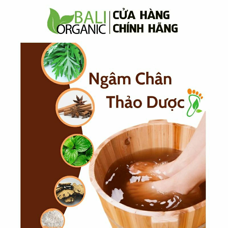 Muối ngâm chân thảo dược Bali Organic 500gr
