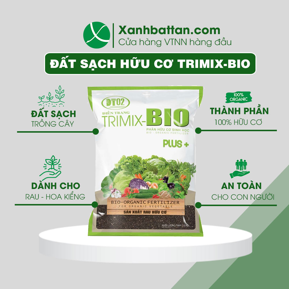 Phân Bón Hữu Cơ Trimix Bio Điền Trang 6.5 dm3