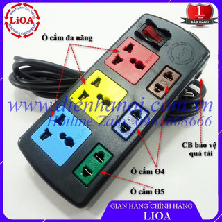Ổ cắm điện đa năng Lioa có dây