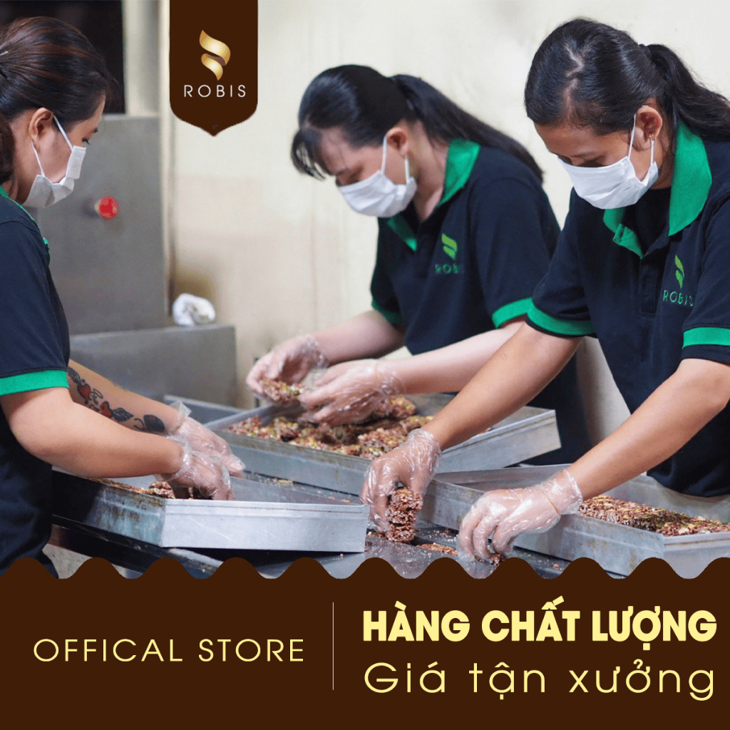 Thanh gạo lứt dinh dưỡng siêu rong biển Robis 500G