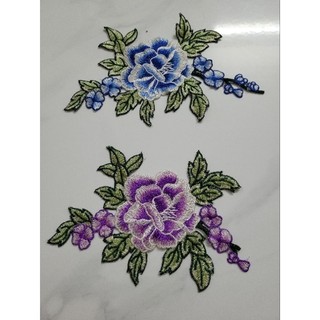 Hoa thêu đính áo dài 20cm