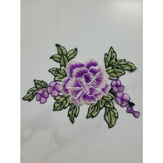 hoa thêu đính áo dài 20cm