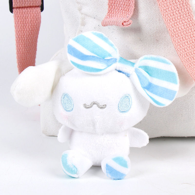 Móc khóa gấu bông Ngọc Quế treo balo cặp sách đi học đi chơi thời trang KAYLEE AT18