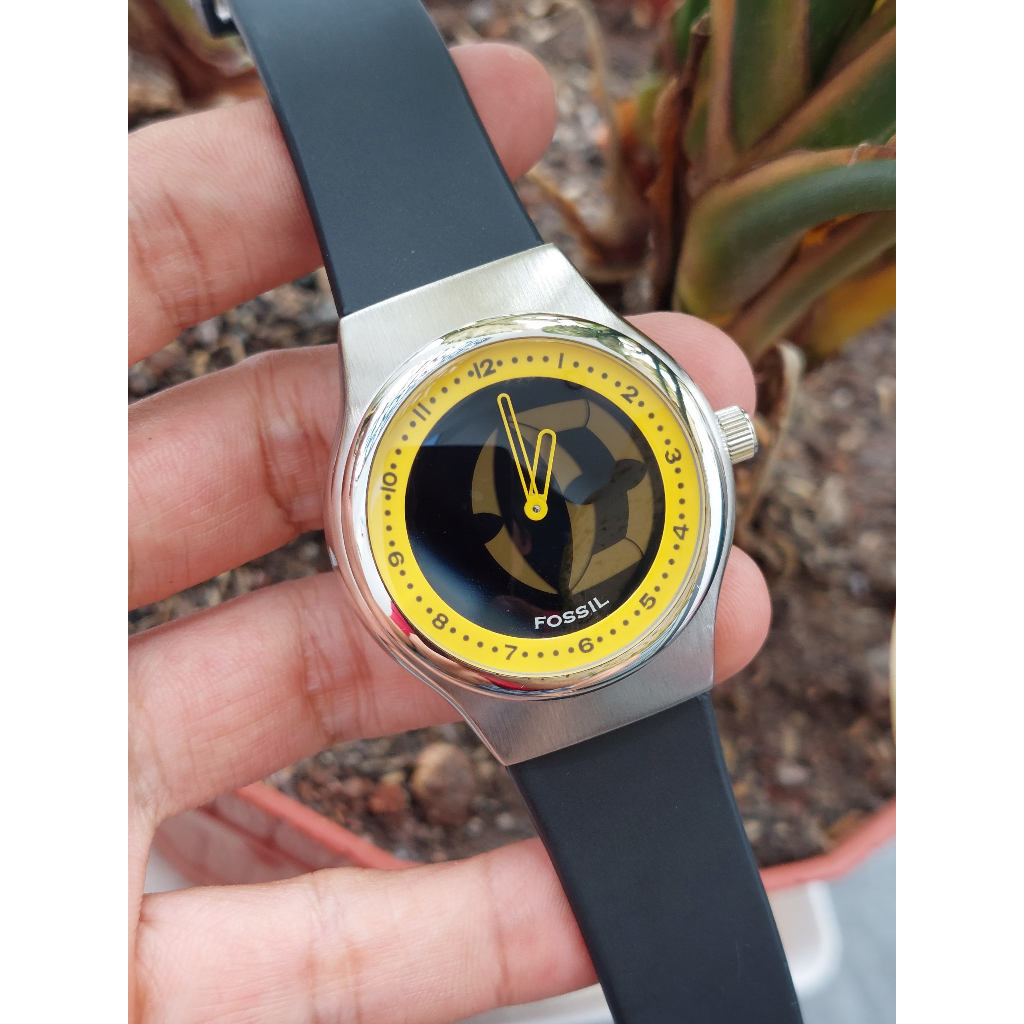 Đồng hồ nam Fossil 2 máy chạy pin hàng si